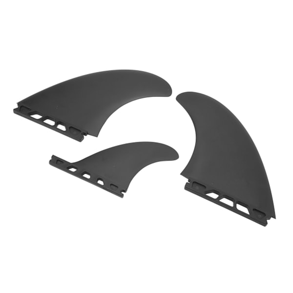 3PCS Surf Fin Set Flexibel Stabil Lätt Hållbar PVC Surfbräda Fin för Uppblåsbara Surfbrädor Longboard