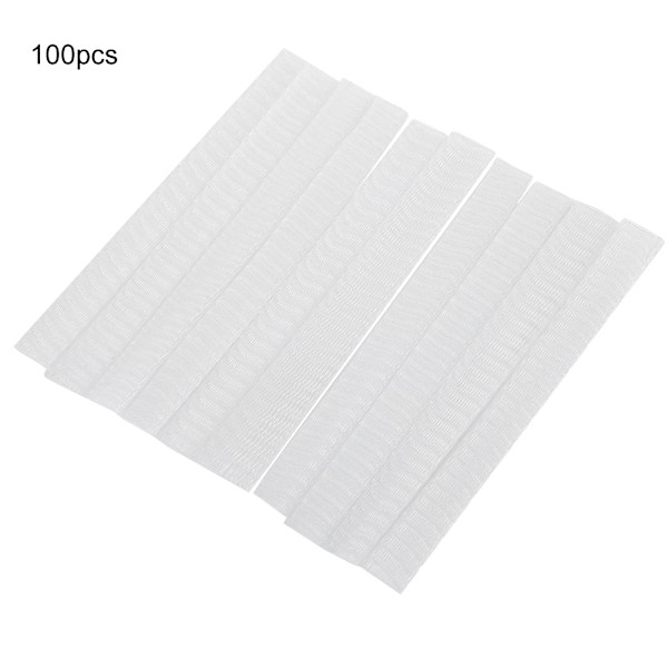 100 stk Makeup Brush Net Kosmetisk Børste Mesh Protector Protective Guard Cover