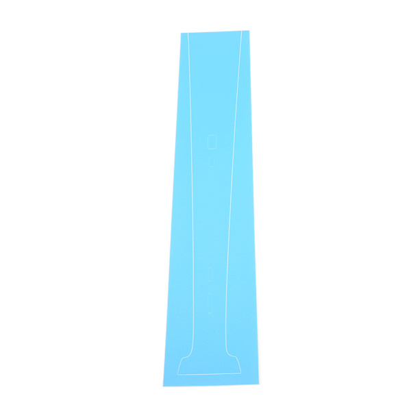 for PS5-konsoll Mellomhud Ripebestandig integrert midtre stripe-klistremerke Konsoll Midtdel Beskyttelse Strip Film Blå