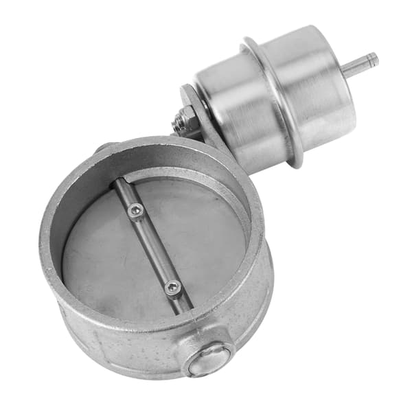Udstødningskontrolventil lukket ved neutralt tryk rustfrit stål passer til 3 tommer/76 mm udvendig diameter rør