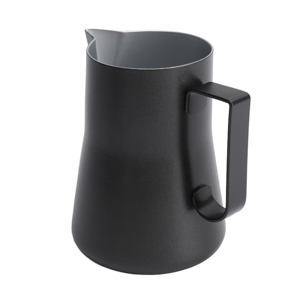 550 ml mælkeskummerkande 304 rustfrit stål spids mund mælkeskummer kop kaffetilbehør sort