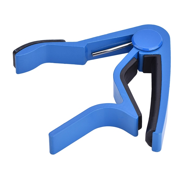 Kannettava Quick Change Tune Clamp Handheld Tuner Capo Folk Guitar Blueille