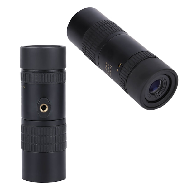 7-17x30 Zoom Bærbar Monokulær Teleskop til Udendørs Rejser Camping Vandreture Fugleobservation