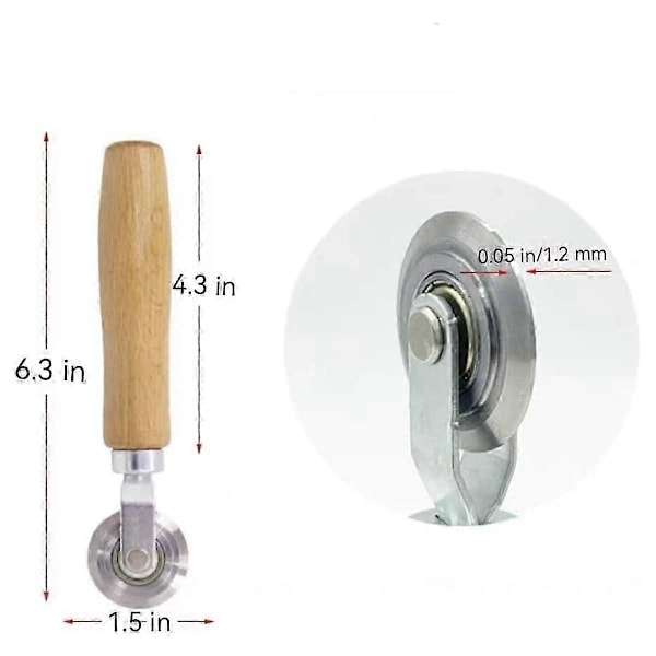 Laatikon Koko Muuttaja Pahvilaatikot Viivauslauta Laatikon Koko Muuttaja Työkalu Ohut Pahvin Viivaustyökalu Tee-se-itse Painaumatyökalu 1,2 mm Ura