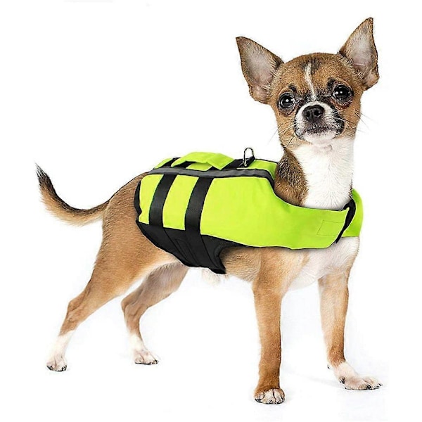Hunde Redningsvest Kæledyr Hund Redningsvest Svømmedragt Sikker Redningsvest - S