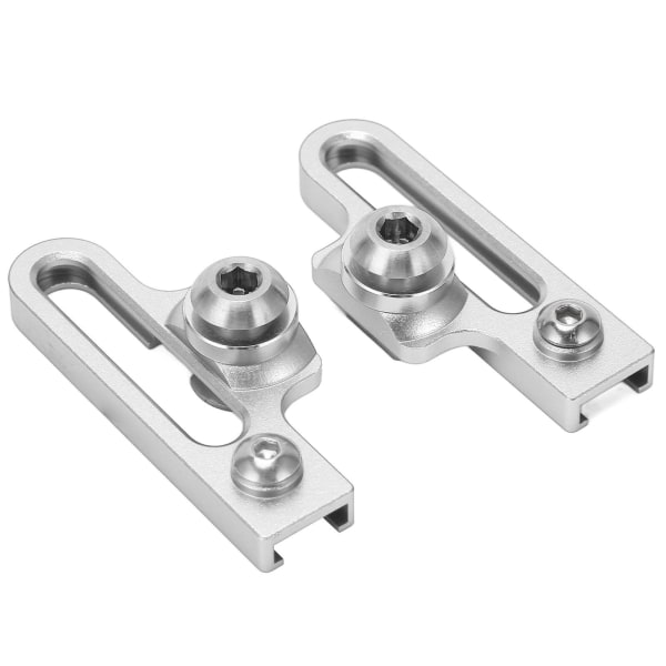 2 stk cykel C klemme bremseklods aluminiumslegering forlængelse C Caliper Adapter Bremser til landevejscykler Sølv