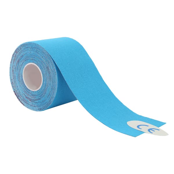 5cm*5m Bomull Sträckskada Muskeltejpning Bandage Elastisk Självhäftande Sporttejp Blå