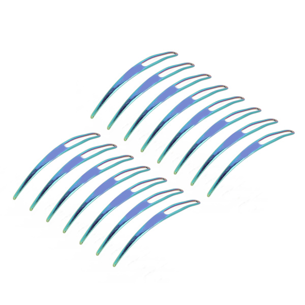 15 stk Alloy Sisterlocks Stramningstilbehør Farverige Dreadlocks Interlocking Tool Styling Tool