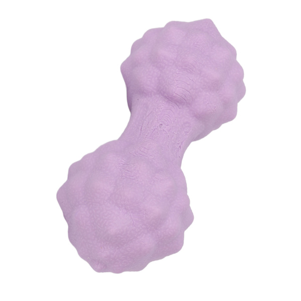 Peanut Massagebold Multi-Directionel Massage Ergonomisk Blød Dobbelt Lacrosse Massagebold til Stressreduktion Lilla