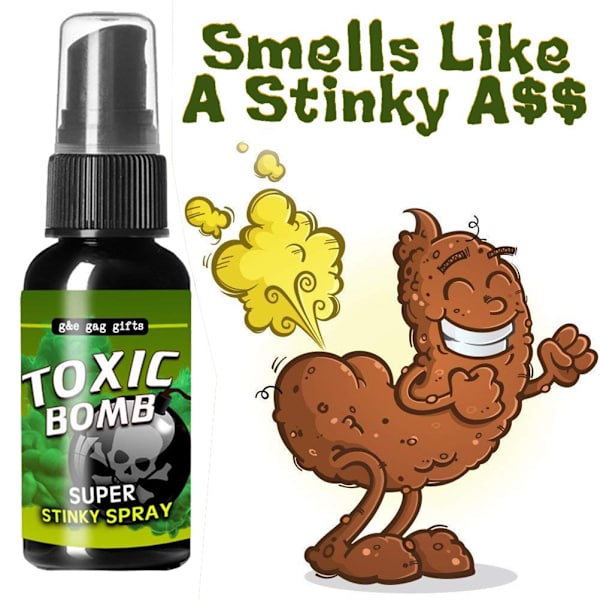 30 ml Super Fart Spray Stinky Gas Mist Roman Smelly Joke Spray Party Triks Leker