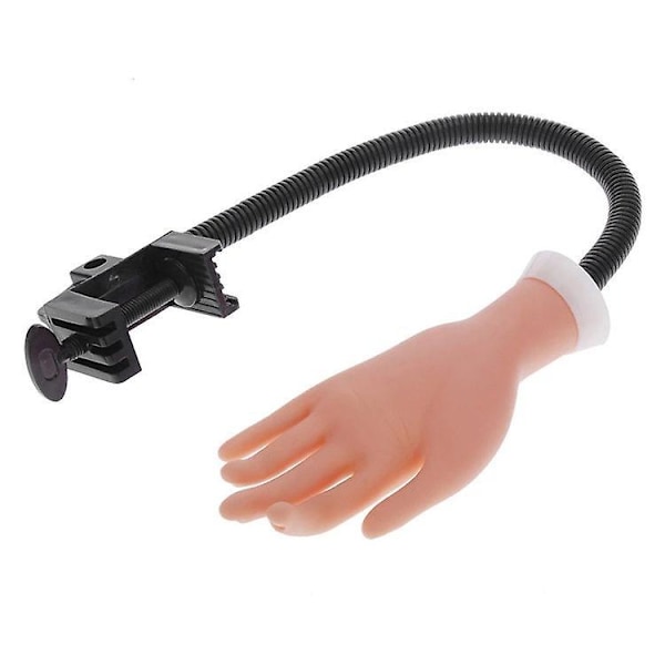 Akrylnaglar Övningshand Träningskit med Nageltips Flexibel Mannequin för Nagelkonst