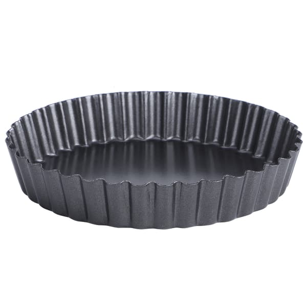 NonStick Rund Karbonstål Pai Pizza Kakeform Avtakbar Bunn Kakebakeform (8 tommer)