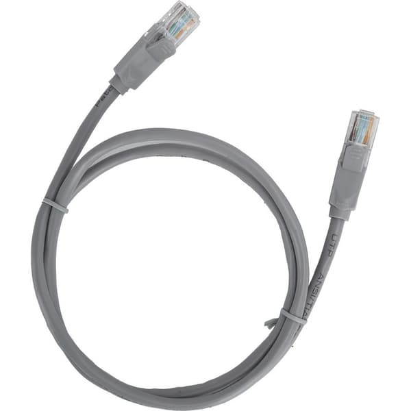1-meter Cat 5E Ethernet-kabel til internetnetværk og computer - højhastighedsforbindelseskabel