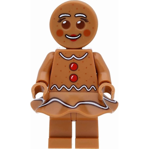 Mini piparkakkumies ja piparkakkuhahmot (hahmopeli jouluksi).