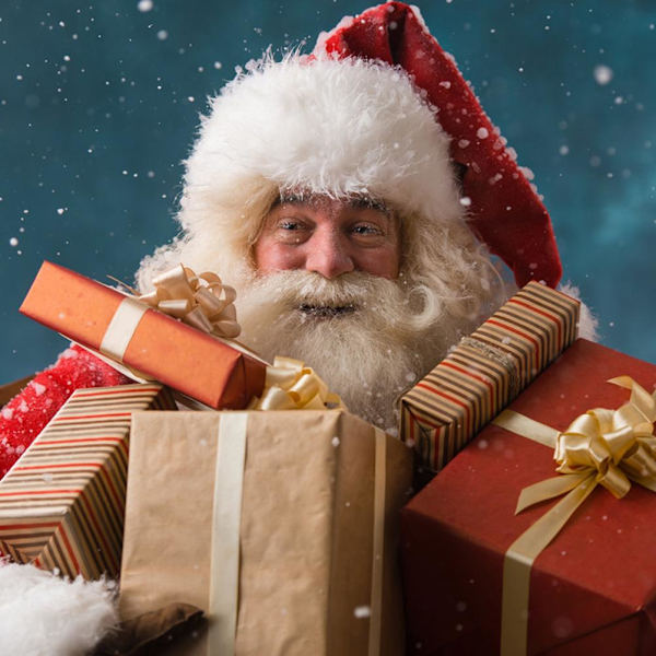 Jultomtehatt Röd Tjock Stora fluffiga hattar för vuxna Män Kvinnor Varm skidhatt Julfest Jultomte Cosplay Semesterhattar