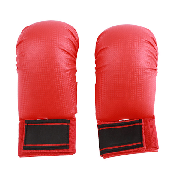 Ett par boxningshandskar Karate handskydd med tumskydd för kampsportsportspelträning