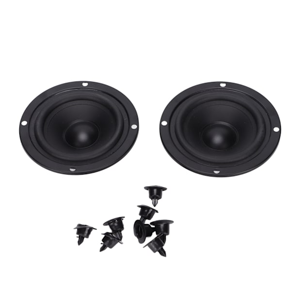 DIY woofer membran Subwoofer passiv radiator booster højttaler udskiftningssæt membran