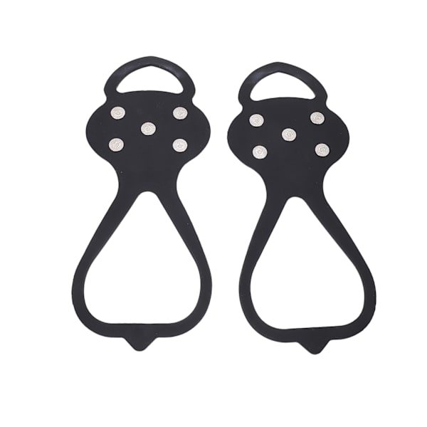 1 par 5 tenner Crampons isklo uteleie snø klatring Crampons sklisikre sko pigger XL 43-48