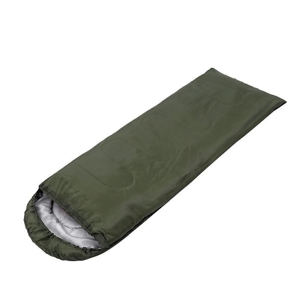 Army Green lettvekts varm sovepose for innendørs og utendørs campingryggsekk for voksne og barn