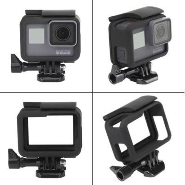 Runkokotelon suojaus Yhteensopiva GoPro Hero6/5 Edge Shell -kuoren kanssa irrotettavalla mobiilipistokkeella ja ruuveilla