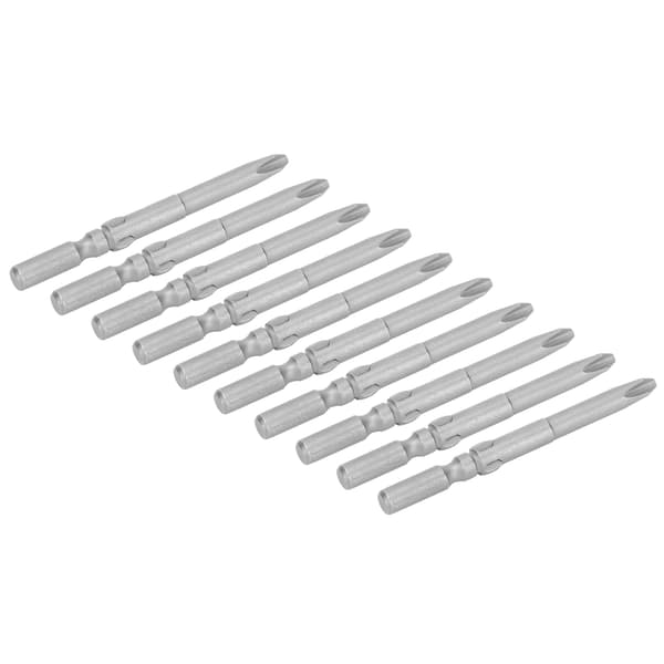 10 stk. 4,5 mm magnetiske skrutrekkerbits med krysshode, elektrisk skrutrekker tilbehør