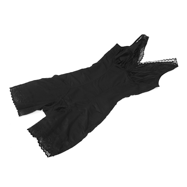 Vatsan Vähentävä Synnytyksen Jälkeinen Muotoiluvaate Vatsan Hallinta Vyötäröä Muotoileva Bodysuit (Musta)XXL