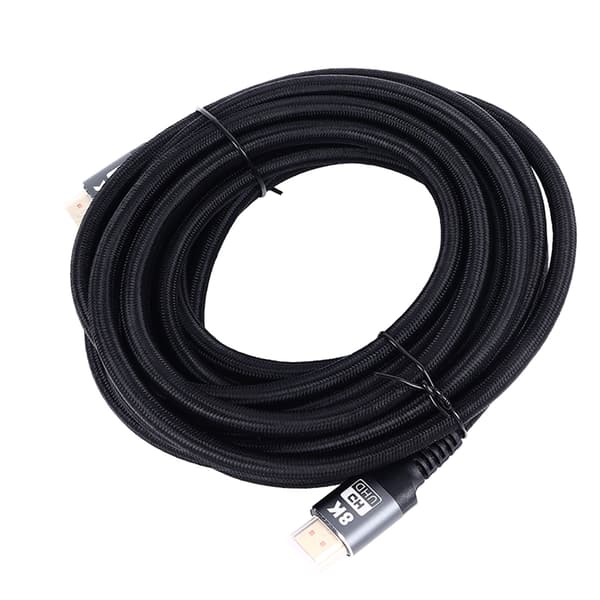 HD Multimedia Interface-kabel Guldpläterad 8K-stödd 48 Gbps Dynamisk HDR VRR QMS HD-kabel för TV-datorskärm Typ 1 5 meter