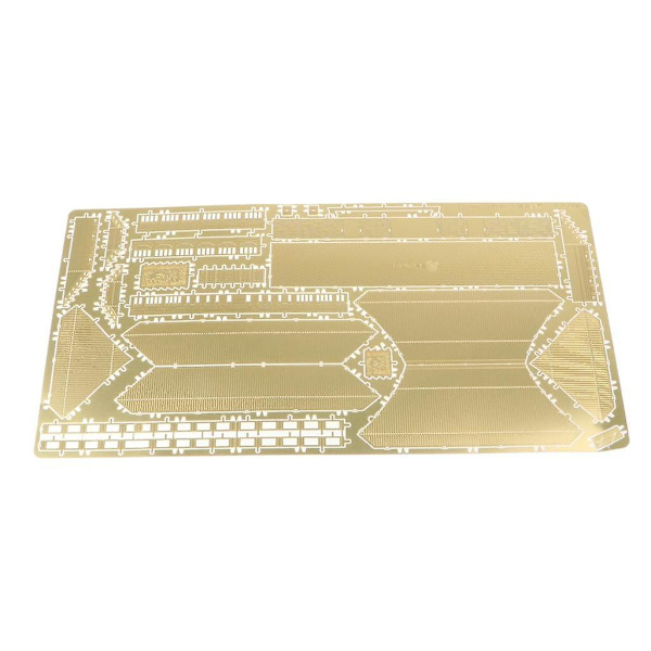 1:570 3D Metal Kunst Skulptur Model Samlesæt - Den Forbudte By Guld