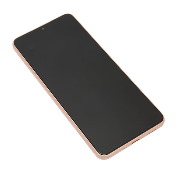 6,4 tommers LCD-skjerm med digitizer og ramme, reparasjonsverktøysett og fingeravtrykksensor for Samsung Galaxy A33 5G, gull