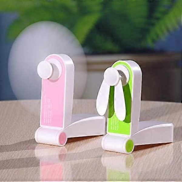 Kokoontaitettava mini pöytätuuletin, USB ladattava pieni kannettava tuuletin, kevyt henkilökohtainen USB-tuuletin kotiin