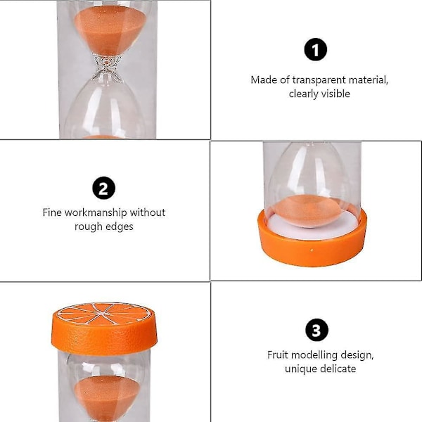 Timglas Timer Prydnad Skrivbord Tidsverktyg Timage Av Fruktskärningslampa Designers