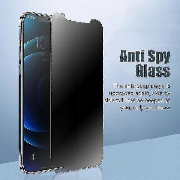 iPhone 13 Privatlivsskærmbeskytter - Anti-Spion Hærdet Glas