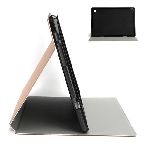 Tablet PC Stand Cover Case P20HD Business Protective Bracket TPU+PU Anti-Fall Soft ShellGold