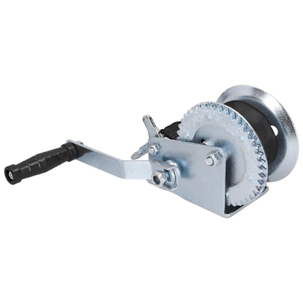 1200LBS Heavy Duty vinsch med 8M rem handvevkabel Gear Winch för båttrailer
