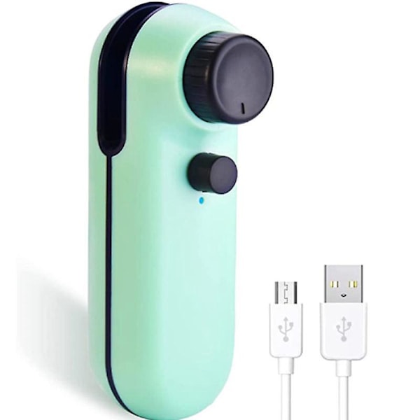 USB-oppladbart miniposeforsegler og -kutter