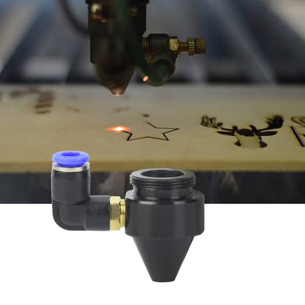1 stk M22 gjenge laserhode luftdyse erstatningssett for lasergraveringsmaskiner