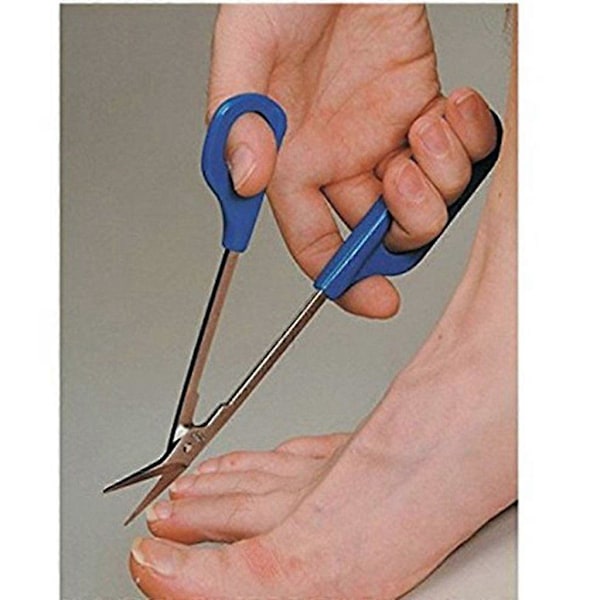 Negleklippere med langt håndtag, rustfrit stål, til manicure og pedicure, fjernelse af død hud