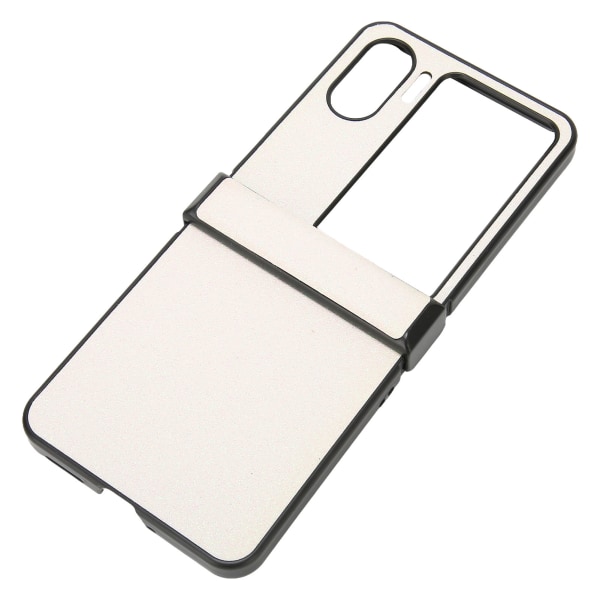 Flip Screen phone case Slitstarkt Glitterdesign med perfekt passform Lätt att rengöra cover för Oppo Find N2 Flip White