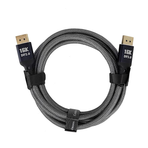 Displayport 2.0-kabel DVI HD-adapterlinje 16K vid 60Hz för dator-TV-projektor-skärm 2m/2,2yd