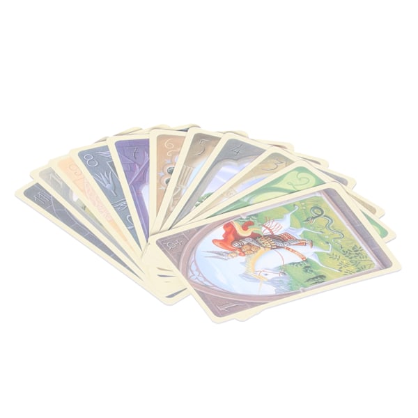 36 stk Tarotkort Spådom Spillkort Fremtidsfortelling Tarot Brettspill for Fest Familie