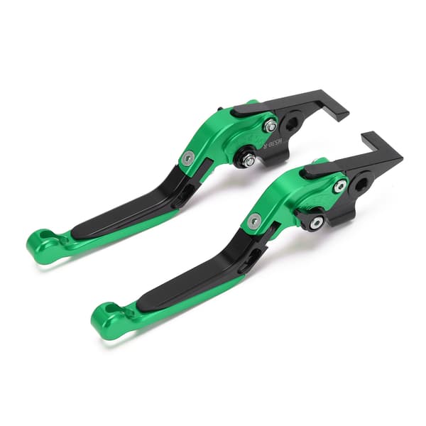 Justerbart Brems- og Clutchhendel CNC Aluminiumslegering Erstatning for YAMAHA TMAX 530 2012-2019 Grønn
