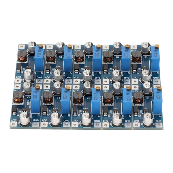XH M415 Micro Boost-modul Justerbar Effektiv Lav Varme Liten DC til DC Step Up-modul 10 stk