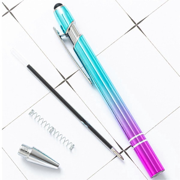 50 stk. Gradient Metal Kuglepenne Touchscreen Kuglepen C
