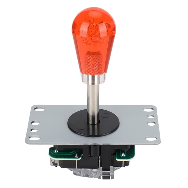 822B Enkelt DIY Arcade Joystick Tilbehørssæt til Arcade / Fighting Hjemmespil USB Sæt i Amerikansk Stil (Rød)