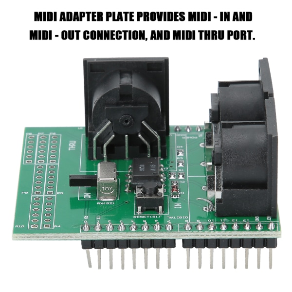 MIDI Shield Breakout Board for Arduino Digital R3 AVI PIC Interface Adapter