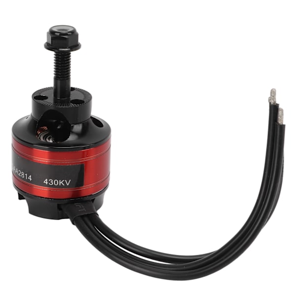 QA2814 430KV Borstlös Motor Hög Prestanda 14 Poler Borstlös Motor för RC Flygplan Fast VingeCW