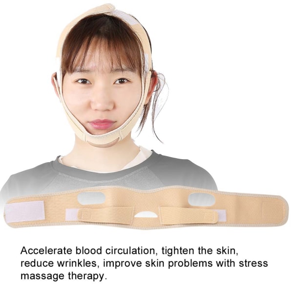 Ansigtsslankende maske slankebandager Ansigts-dobbelthagepleje Ansigtsbælter 2#