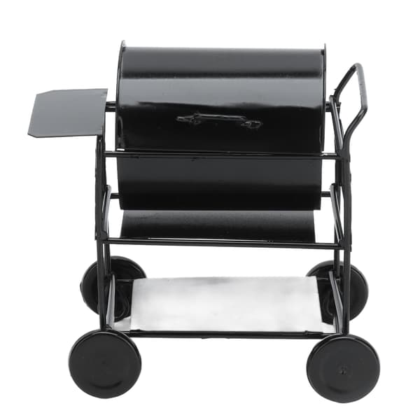 Mini BBQ-grill 1:12 Miniatyrscen Utsökt Vacker Livlig Köksmöbel Modell Dockhustillbehör