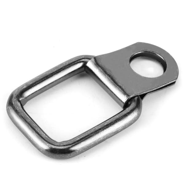 6 stk. surrings-D-ringe, foldbare udskiftningstilbehør, passer til Jeep Wrangler 2007-2017
