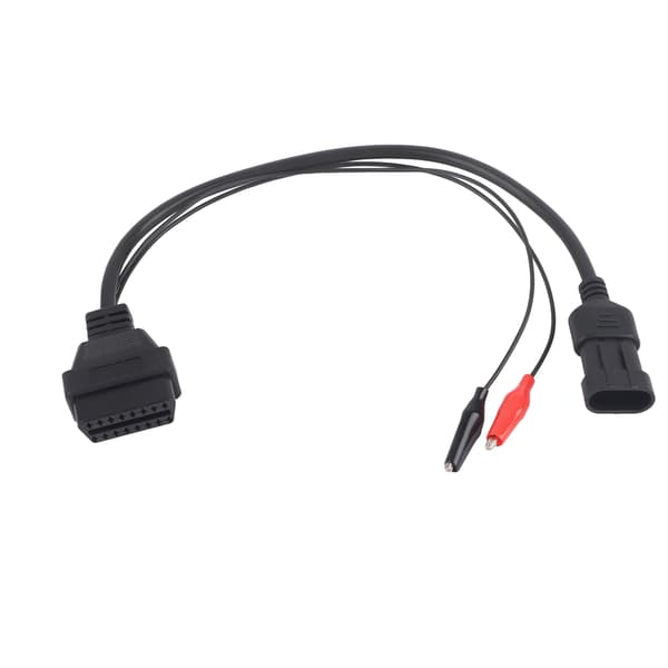 3-benet til OBD2 16-benet adapterkabel Professionel auto-bildiagnostisk stik egnet til Fiat